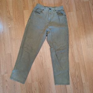 Liz Claiborne Women's Olive High Rise Jeans